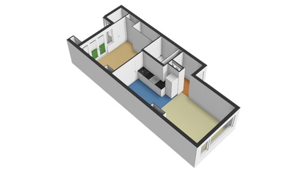 Floorplan - Amelandseplein 35B, 3083 SG Rotterdam